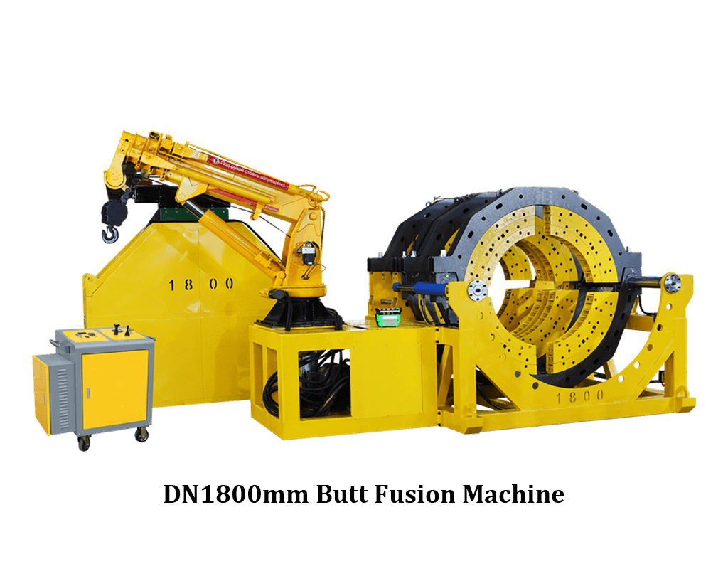 DN1800mm butt fusion machine