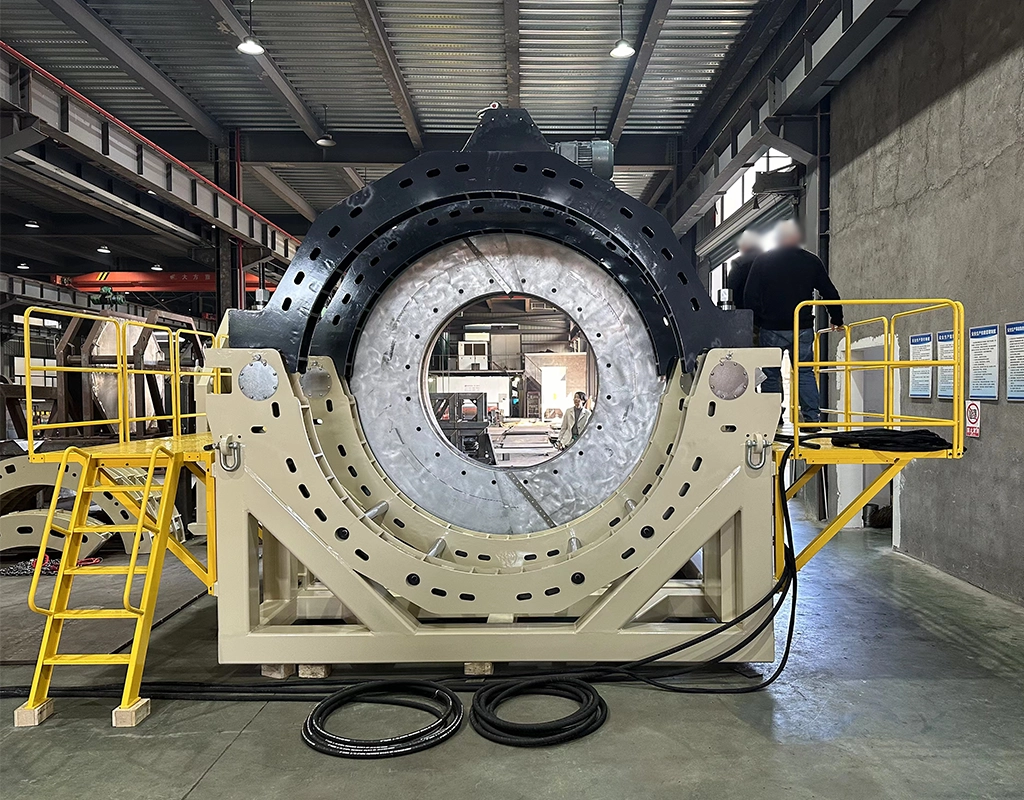 large diameter butt fusion machine frame