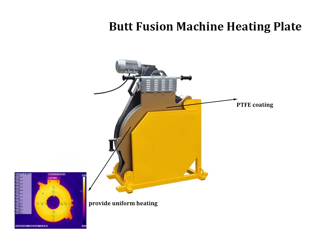 pipe butt fusion welder heating plate