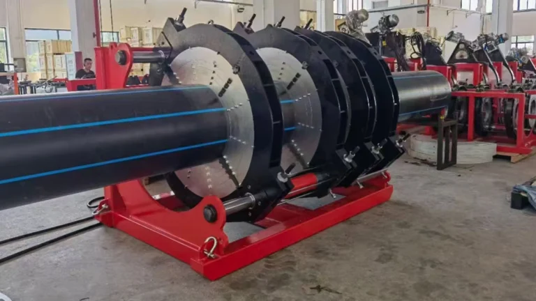 HDPE pipe butt fusion machine