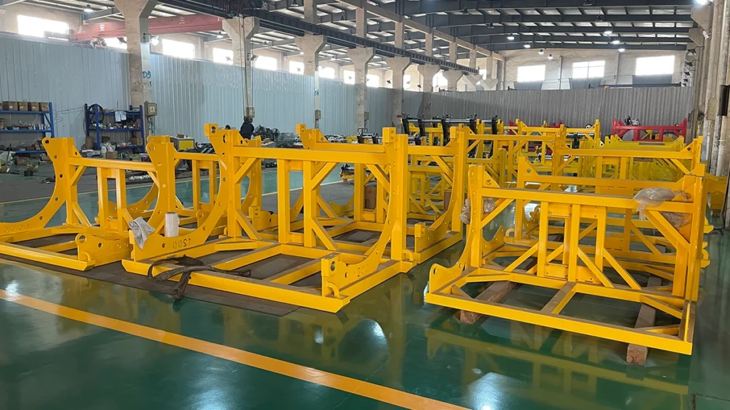 Heavy duty butt fusion machine chassis