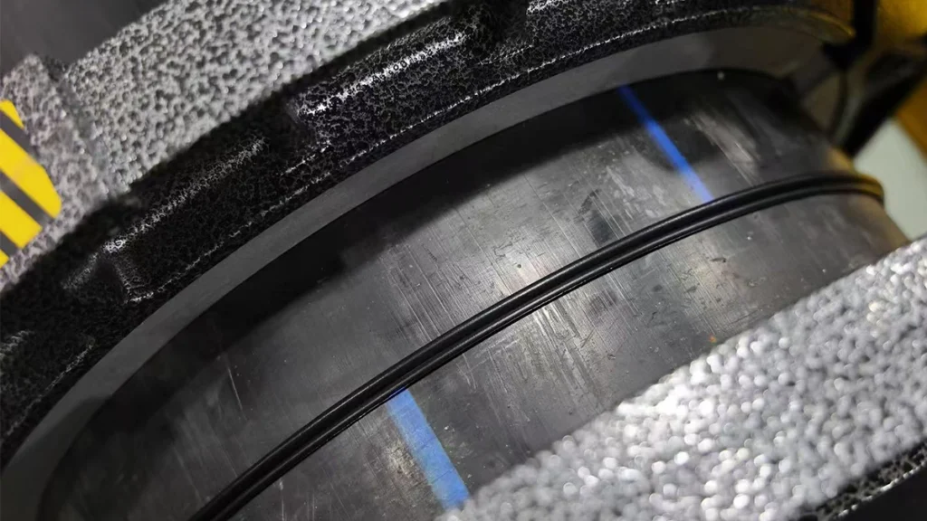 high quality weld bead from automatic butt fusion machine