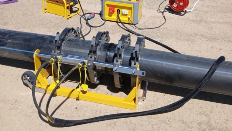 butt fusion machines for welding HDPE pipe