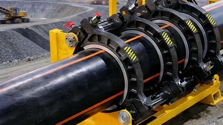 hdpe pipe jointing machine in mining system