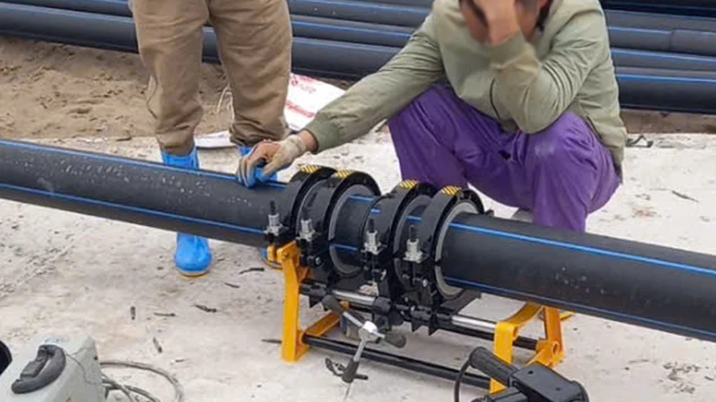 hdpe pipe welding machine for industrial pipeline