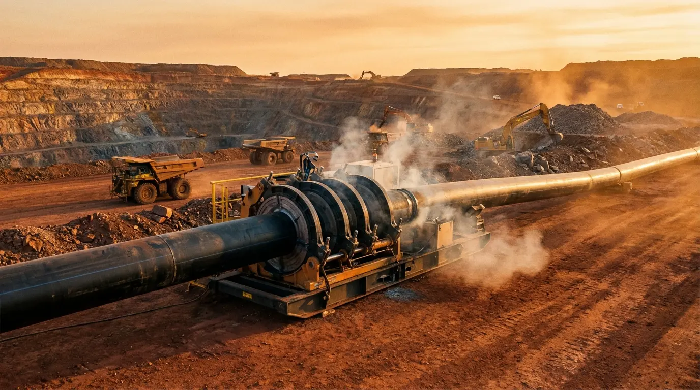 Mining butt fusion machines