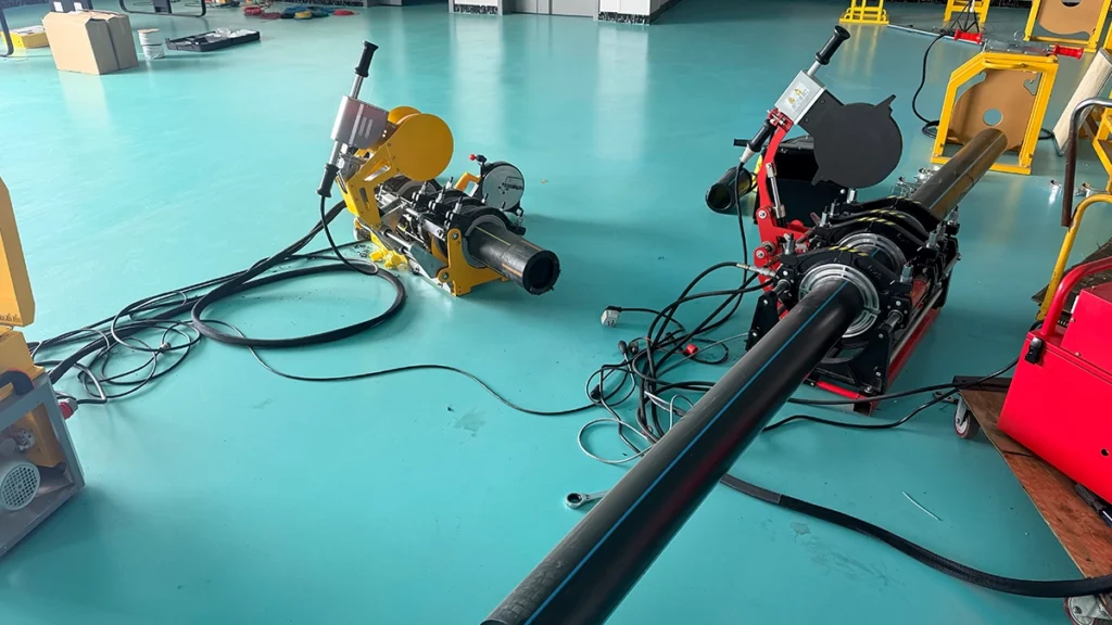 HDPE Pipe Welding Machine Pre-shipment Testing