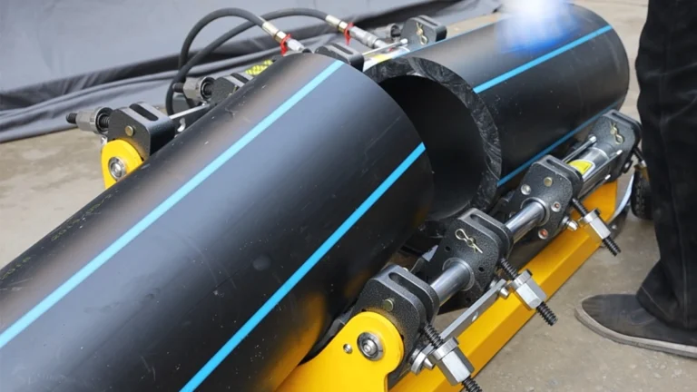 HDPE pipe welding machine