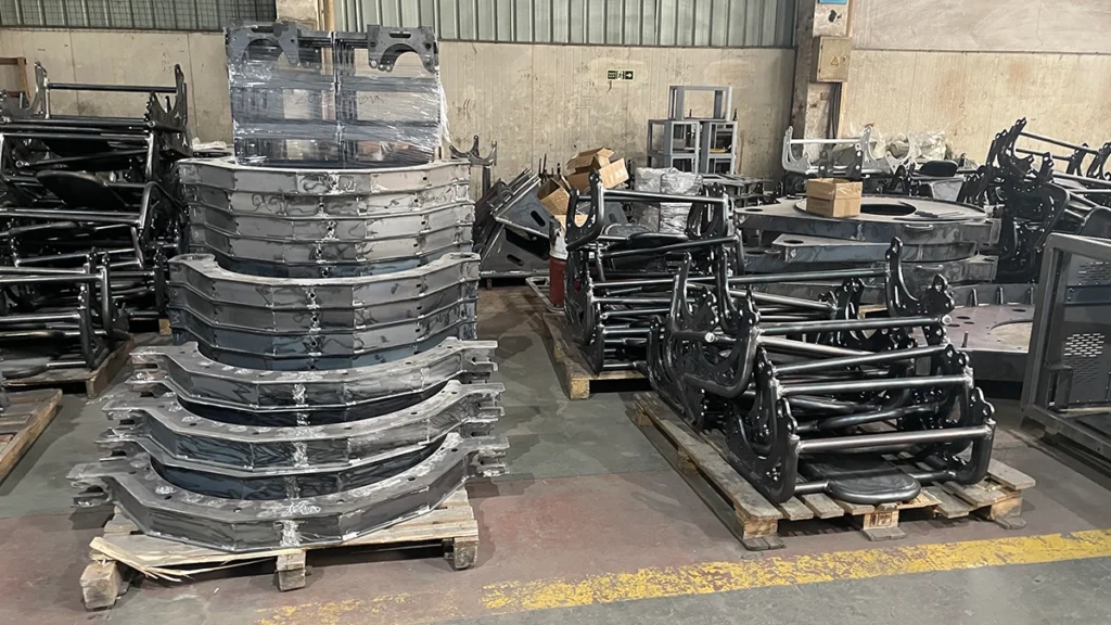 Hydraulic butt fusion machine chassis