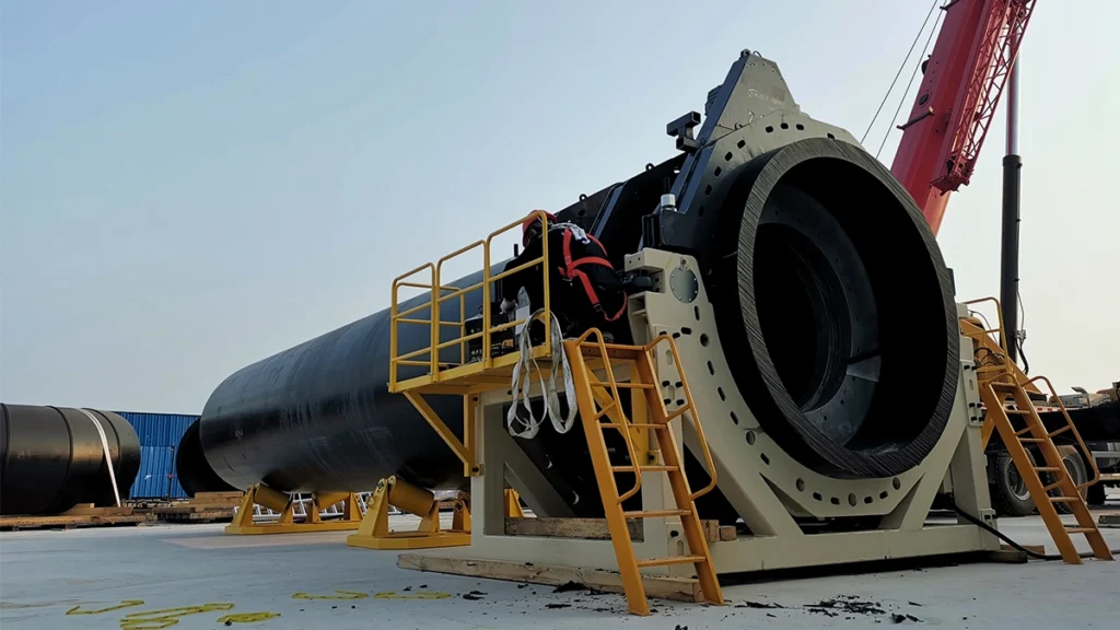 Large diameter 2250mm hydraulic butt fusion machine
