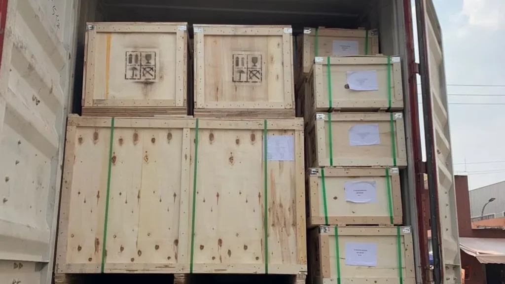 hdpe pipe welding machine delivery