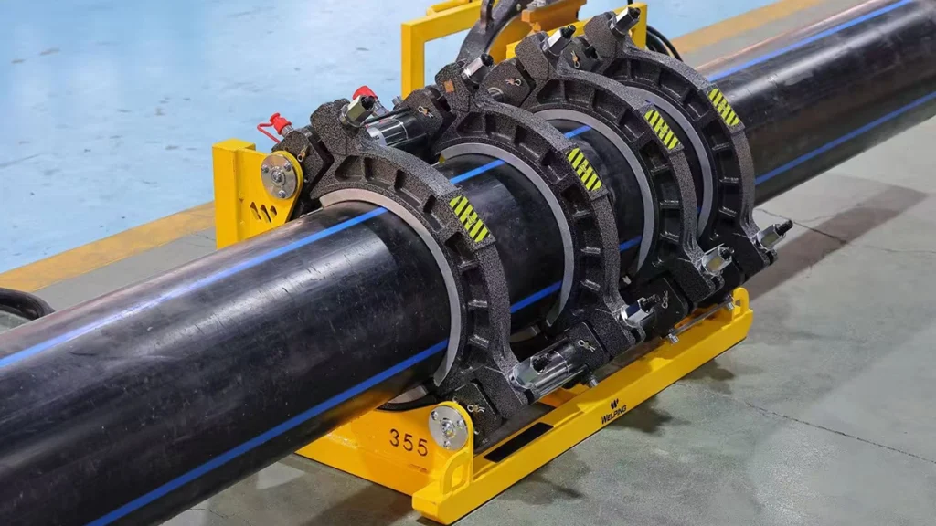 hydraulic butt fusion machine for welding HDPE pipe