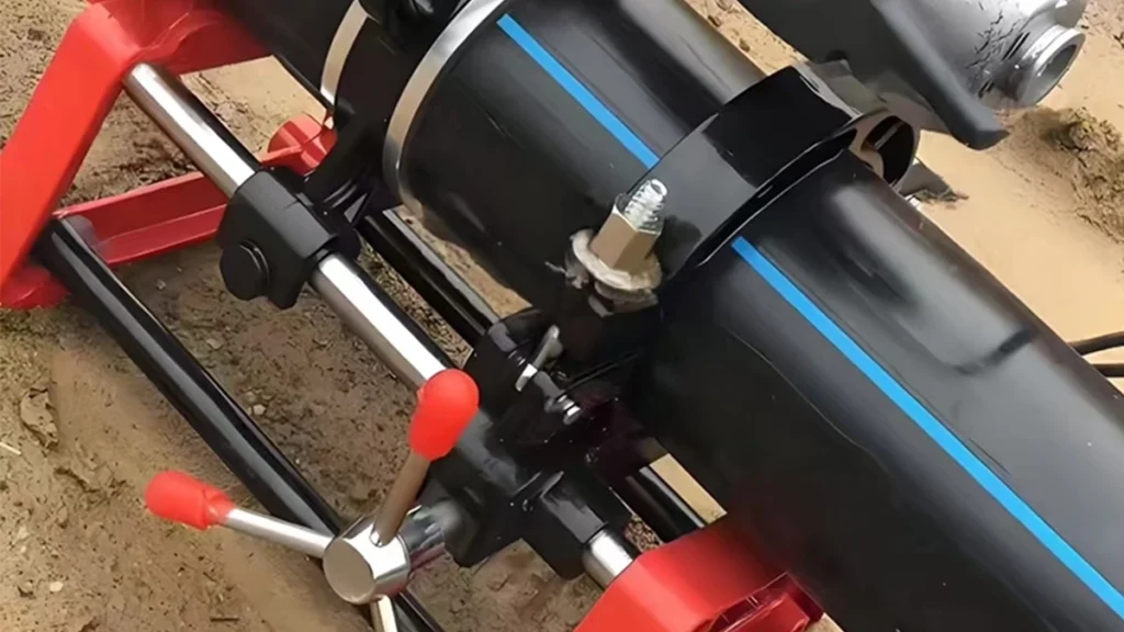 manual butt fusion machine for HDPE pipe welding