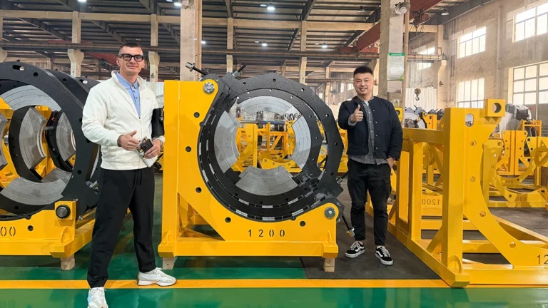 1200mm Butt Fusion Welding Machines for HDPE Pipe Projects