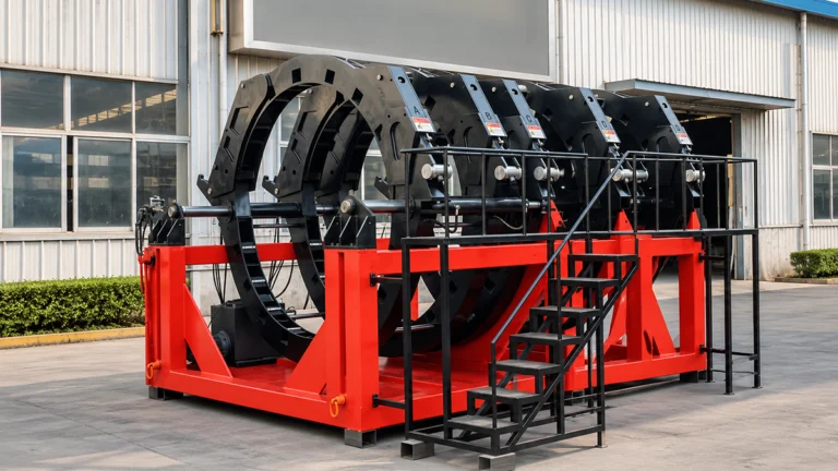 Hydraulic butt fusion machine
