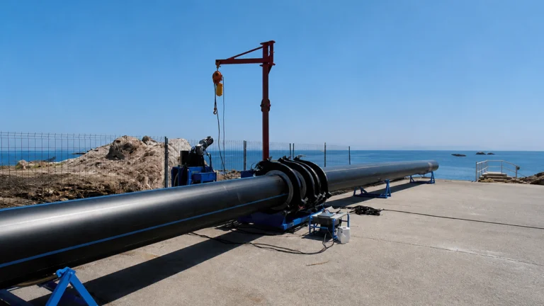 HDPE Pipe Welding Machine in Brazil