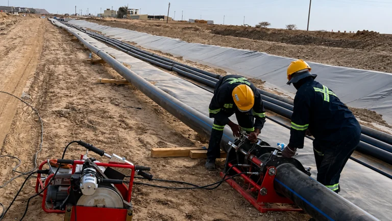 HDPE Pipe Jointing Machine in Benin