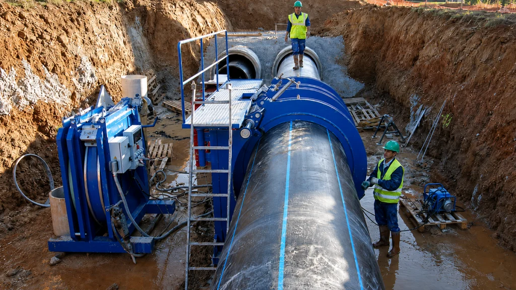 HDPE pipe jointing machines