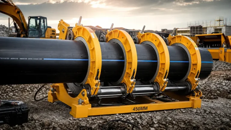 450mm Butt Fusion Machine welding HDPE pipe
