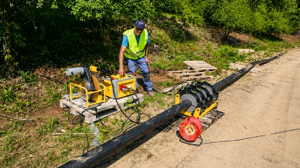 pipe butt fusion machine