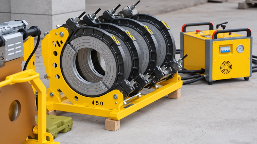 180mm-450mm HDPE Butt Fusion Machine