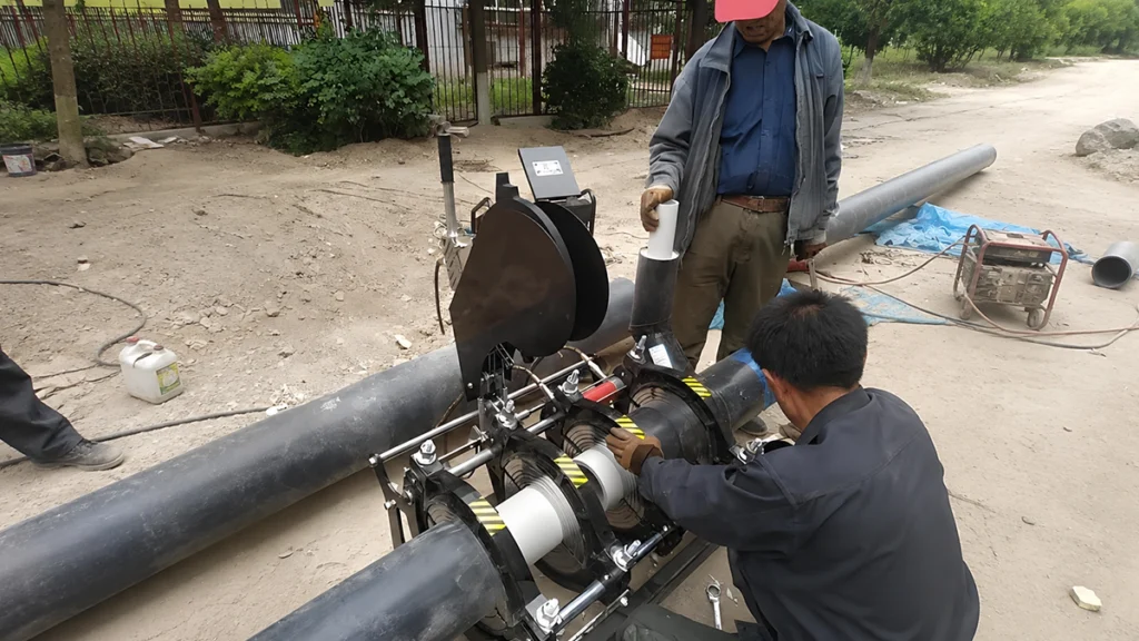 HDPE butt fusion welding machine
