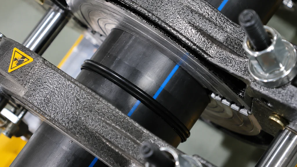 HDPE pipe butt fusion machine