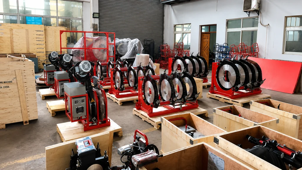 HDPE pipe butt fusion welding machines