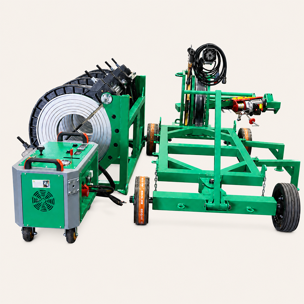 HDPE pipe jointing machine