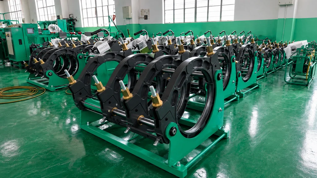 HDPE pipe machine