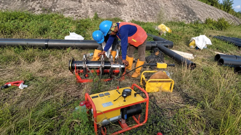 butt fusion machine in Argentina