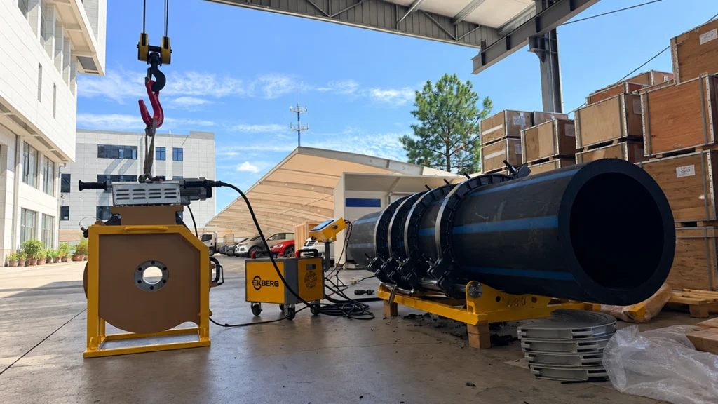 plastic pipe welding machine