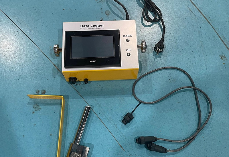 CNC Butt Fusion Welding Machine data logging interface